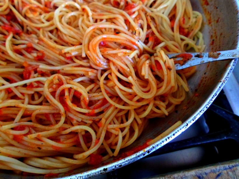 Spaghetti Marinara