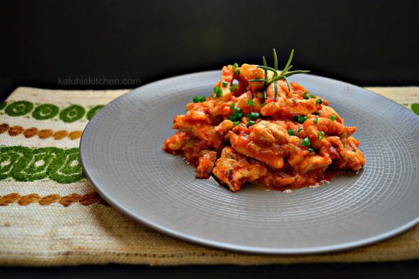 Chicken Strips in Orange and Ginger Sauce – Kaluhi's Kitchen